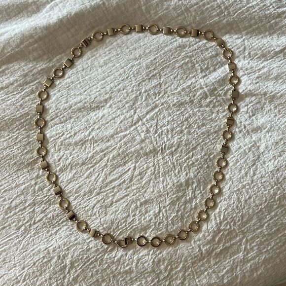 Fossil Gold Metal Chain Belt Size Medium / Large - Picture 1 of 5